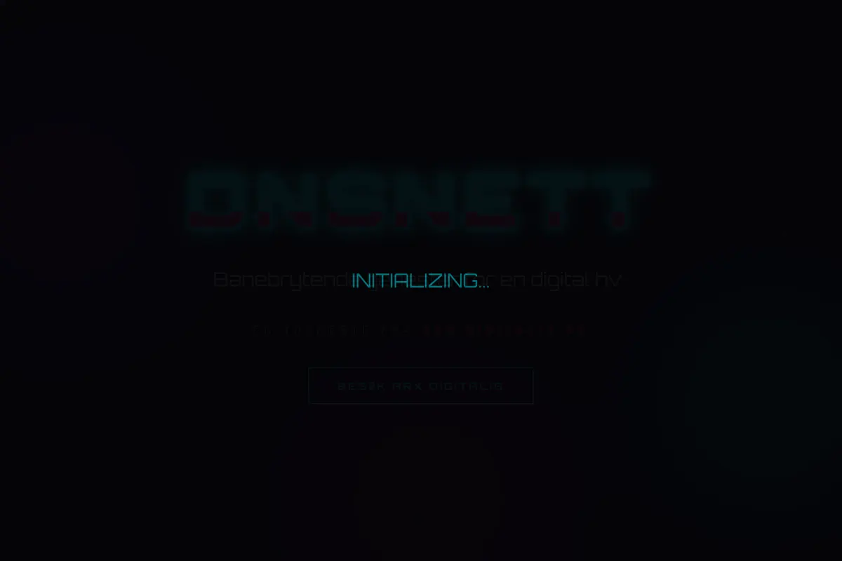 Forsiden til DNSnett