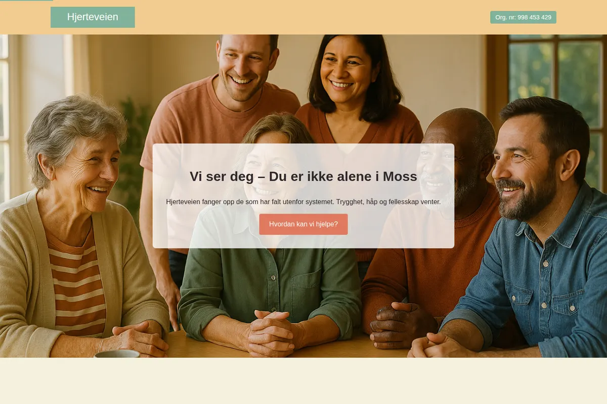 Forsiden til Hjerteveien