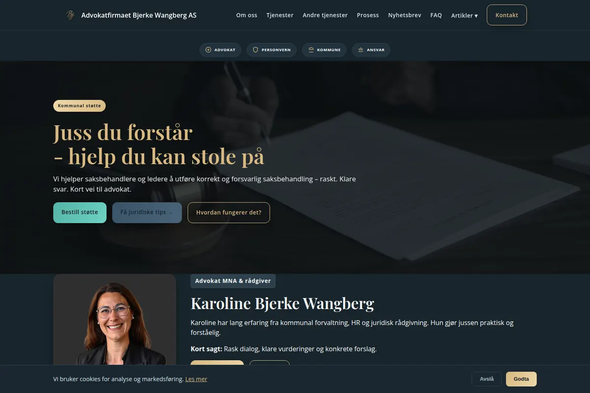 Forsiden til Trygge Vedtak